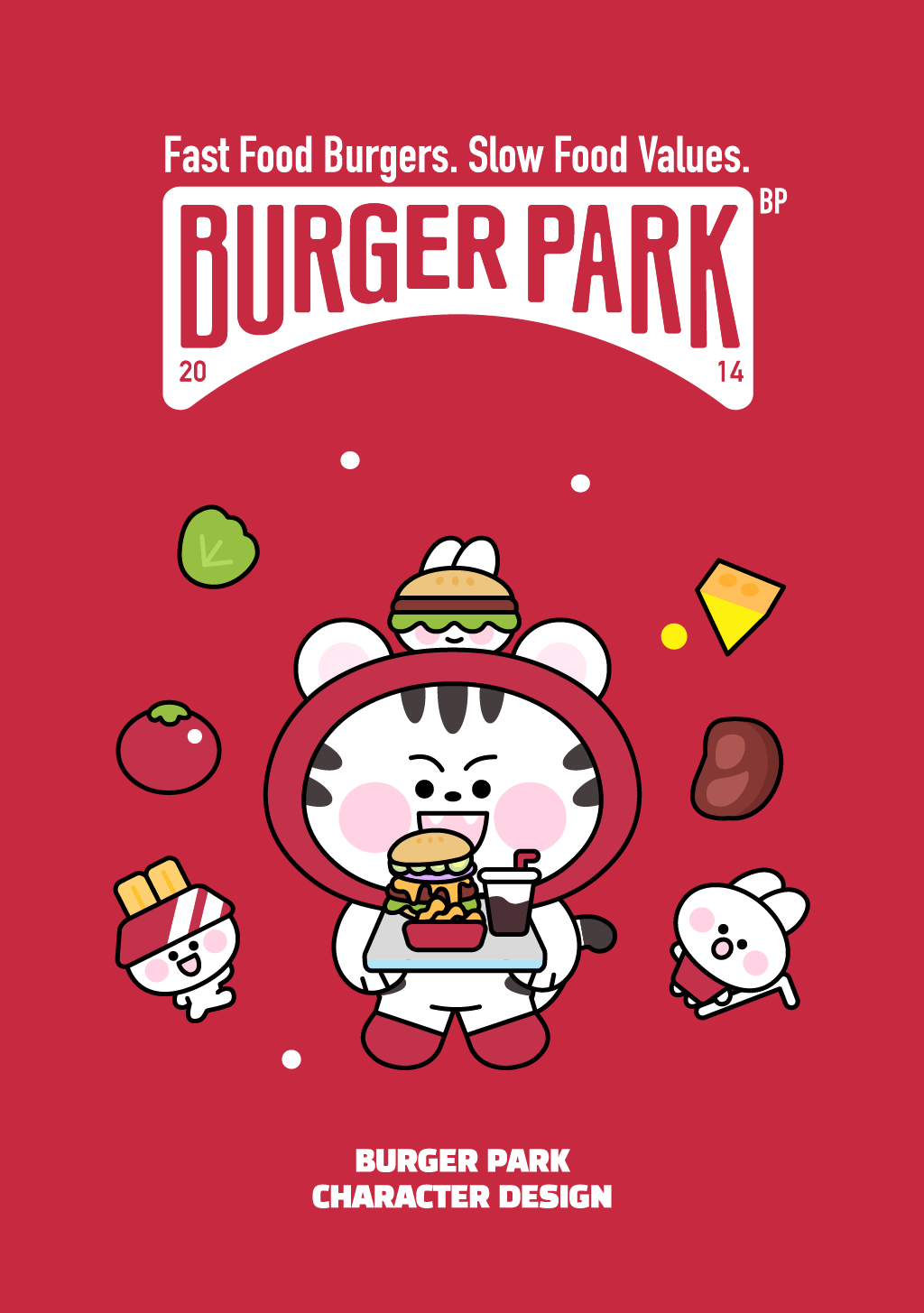 버거파크 캐릭터