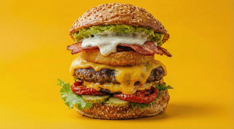 더블 비프 아보카도베이컨 세트