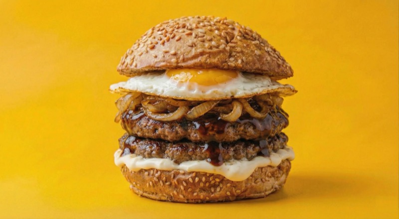 더블 비프 데리야끼 세트