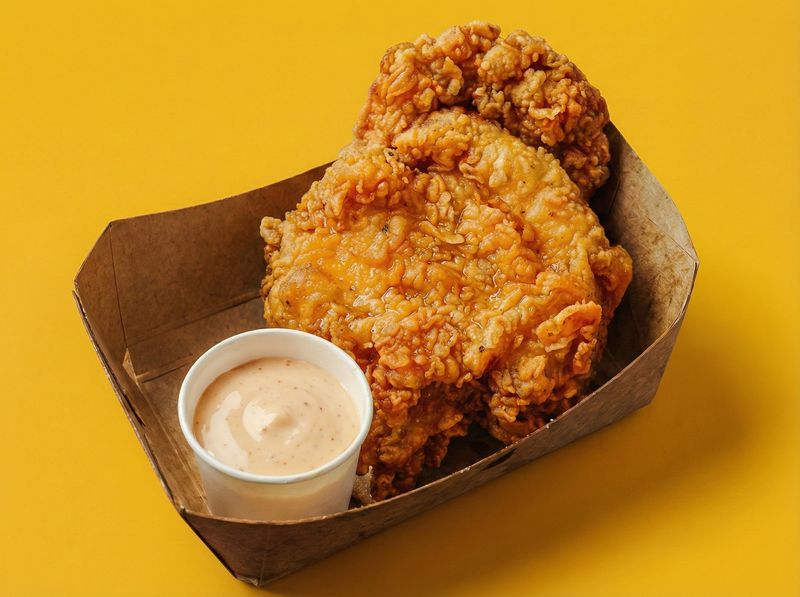 핫 크리스피 치킨 1조각